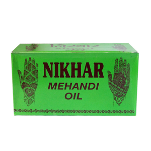 масло для мехенди марки Nikhar 12 флаконов по 6 мл